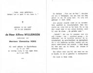 Alfons Willemsen (overl. 05-06-1978)
