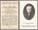 Franciscus Kersemans (overl. 26-02-1935)